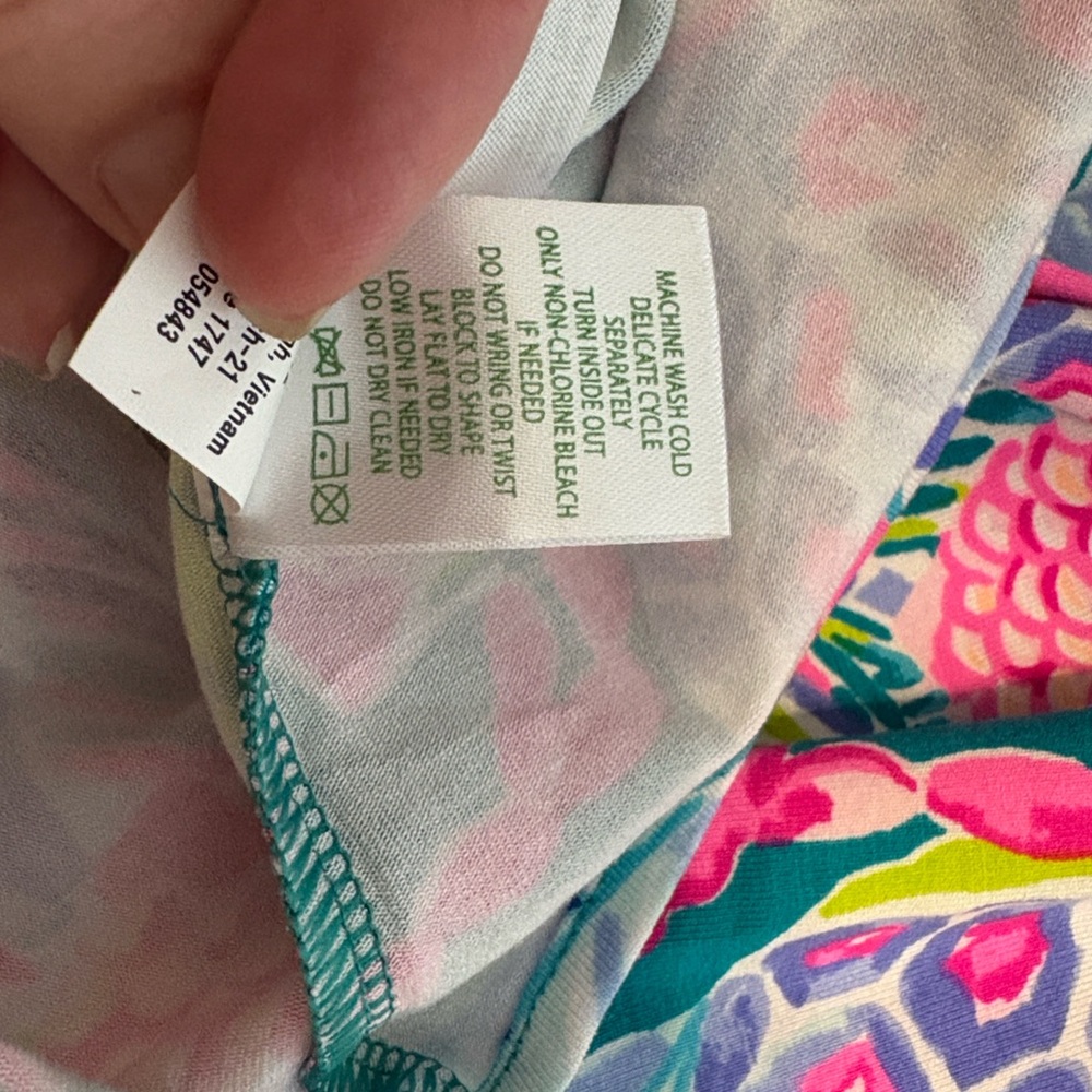 Lilly Pulitzer. Lana Skort Romper. - Picture 7 of 9